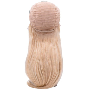 - Blonde Straight 13x4 Transparent Lace Front Wig - at TFC&H Co.