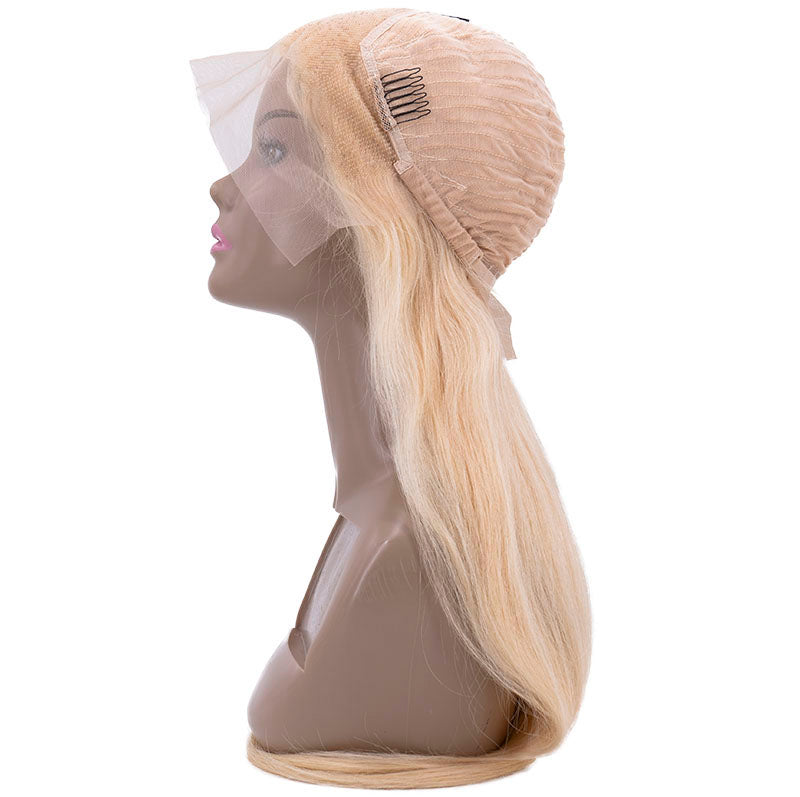 - Blonde Straight 13x4 Transparent Lace Front Wig - at TFC&H Co.
