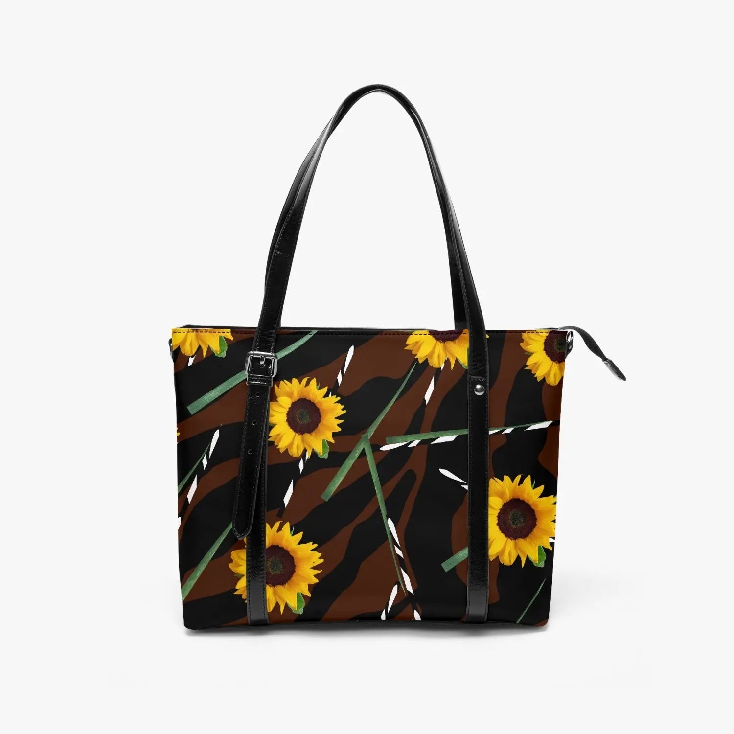 Default - Sunflower Wild Stripe-around Women's Purse Tote Bag - New Arrival at TFC&H Co.