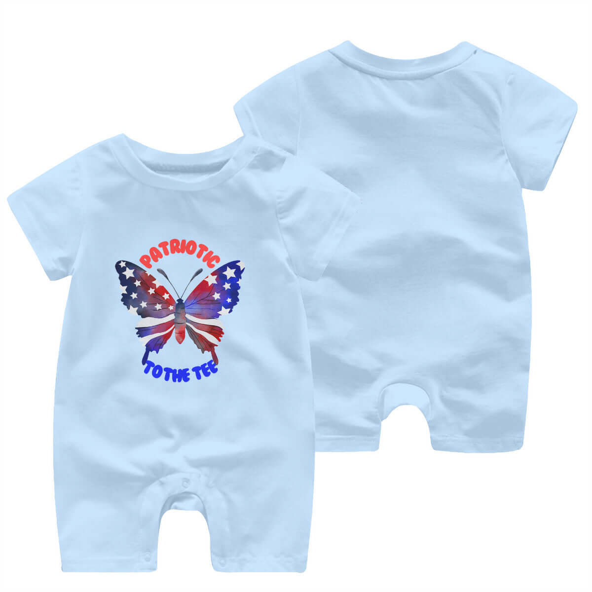 - 4th of July Baby Short Sleeve Rompers Cute Onesies - Baby bodysuits at TFC&H Co.