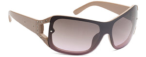 Taupe - Modern Shape Square Sunglasses - Sunglasses at TFC&H Co.