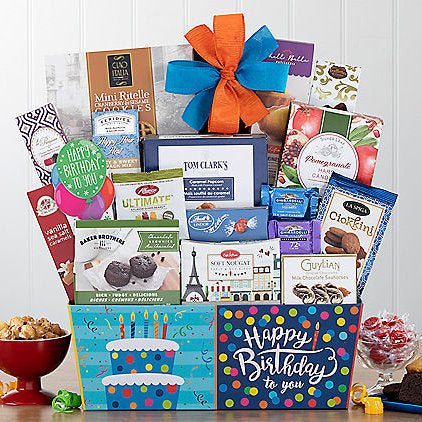 - Make a Wish: Birthday Gift Basket - Gift basket at TFC&H Co.