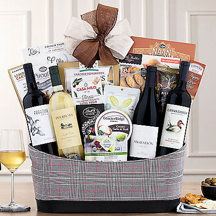 - Duckhorn Quartet: Premium Wine Basket - Gift basket at TFC&H Co.