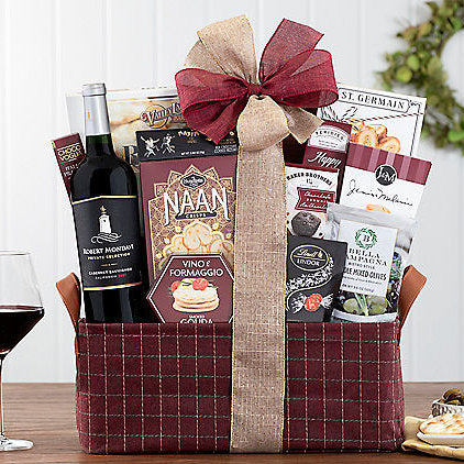 - Robert Mondavi Cabernet: Gourmet Wine Gift Basket - Gift basket at TFC&H Co.