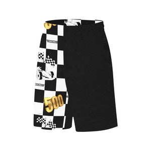 - Indy 500 Block Basketball Shorts with Pockets - mens shorts at TFC&H Co.