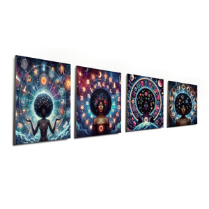 - Celestial Zodiac Photo Tile (4-Design Pack) - wall art at TFC&H Co.