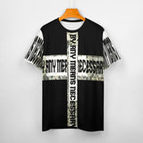 Black - B.A.M.N - By Any Means Necessary T Shirts for Men - mens t-shirt at TFC&H Co.