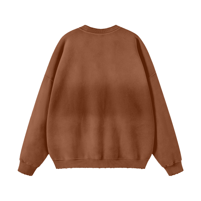AM&IS Streetwear Unisex Gradient Washed Effect Pullover - unisex sweatshirts at TFC&H Co.
