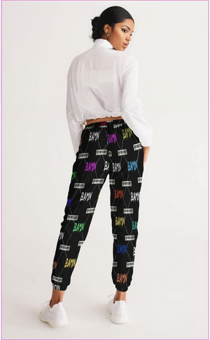 B.A.M.N in Color Womens Track Pants - women's track pants at TFC&H Co.