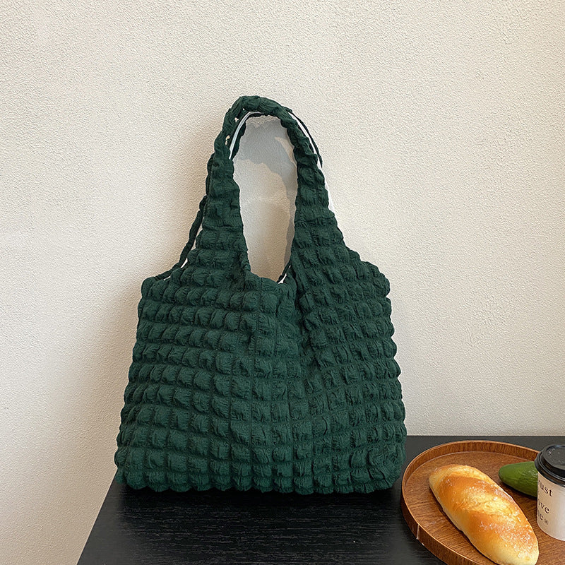 Green Bubble Puff Women's Shouder Bag - handbags at TFC&H Co.