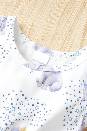 - Baby Girl Elephant Print Bodysuit - infant romper at TFC&H Co.