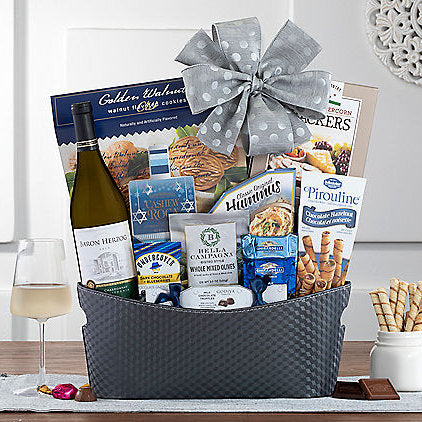 - Baron Herzog Chardonnay: Kosher Wine Basket - Gift basket at TFC&H Co.