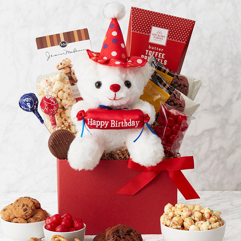 - Beary Happy Birthday: Festive Gift Basket - Gift basket at TFC&H Co.