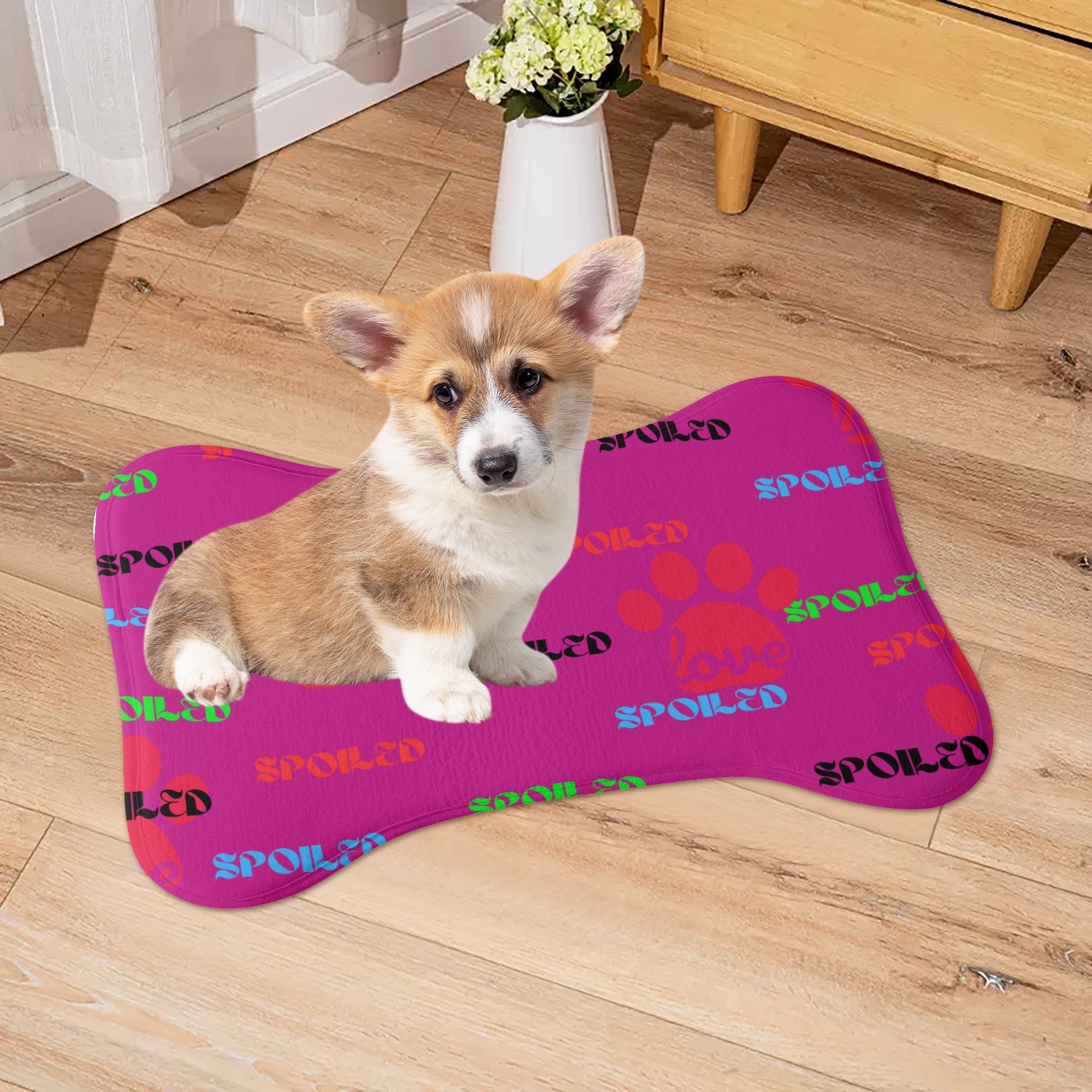 - Big Paws Spoiled Pets Rug - pet rug at TFC&H Co.