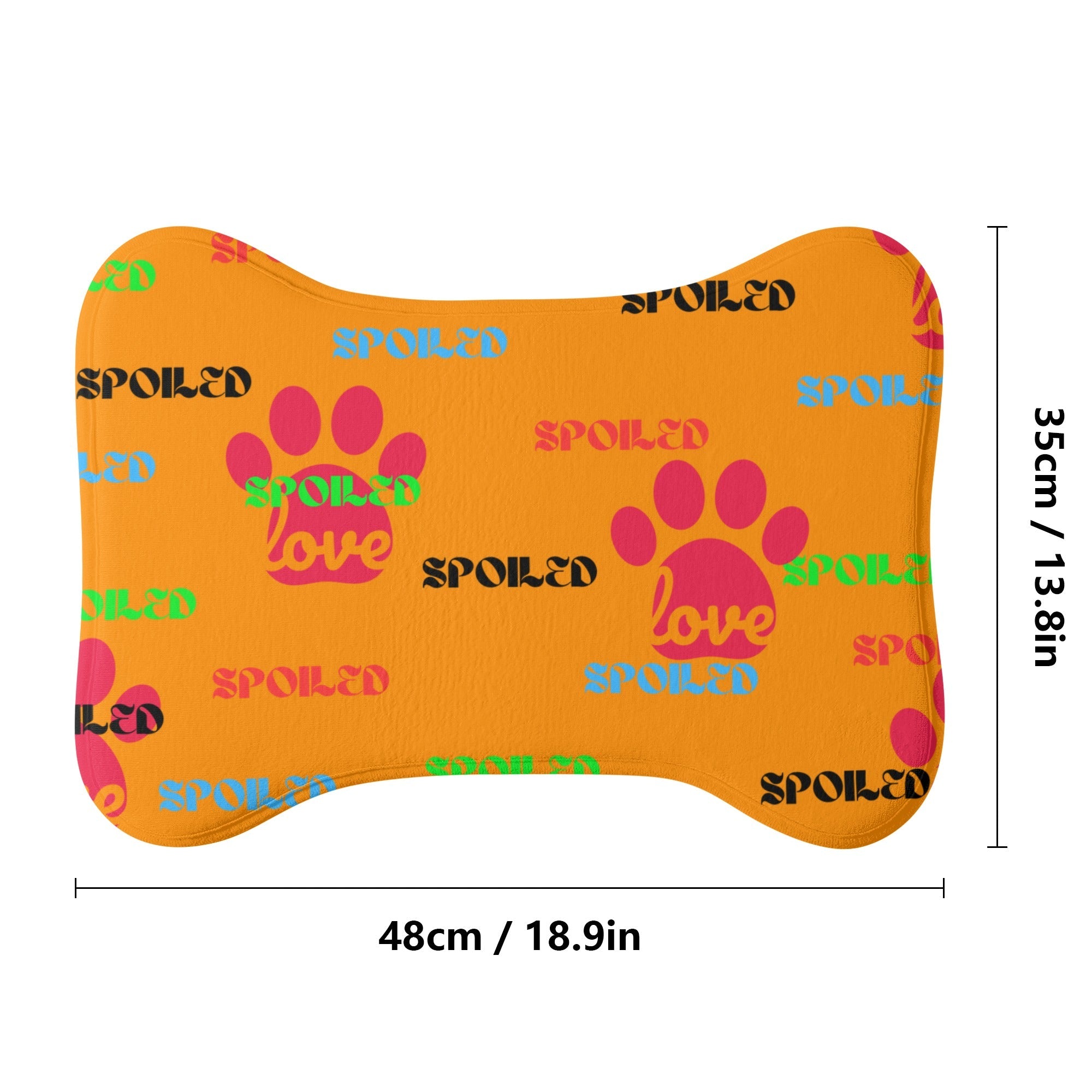 - Big Paws Spoiled Pets Rug - pet rug at TFC&H Co.