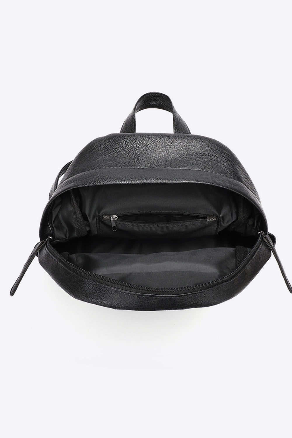 Black PU Leather Backpack - backpack at TFC&H Co.
