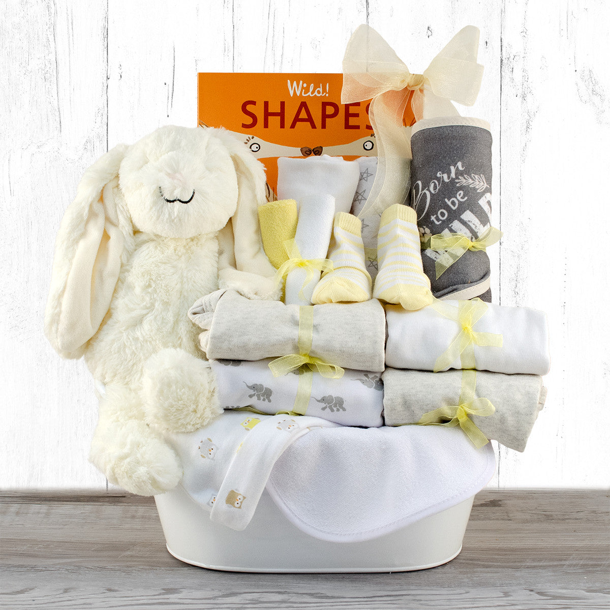 Born to be Wild: New Baby Gift Basket - baby gift basket at TFC&H Co.