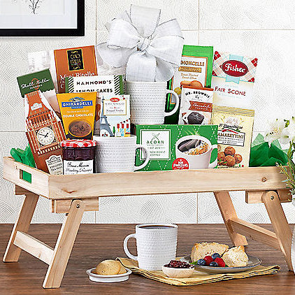 - Breakfast in Bed: Gourmet Gift Basket - Gift basket at TFC&H Co.