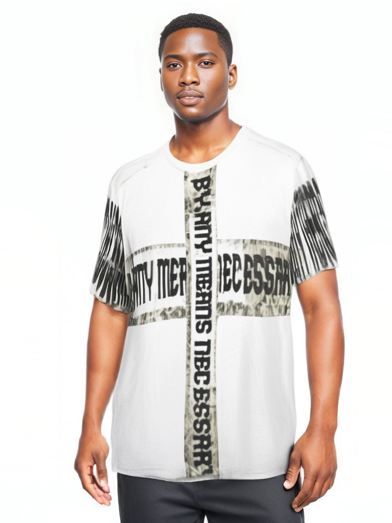 - B.A.M.N - By Any Means Necessary T Shirts for Men - mens t-shirt at TFC&H Co.