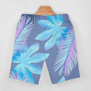 CornflowerBlue - Resort Wear|Paradise V-neck Bat Sleeve Two Piece Shorts Outfit Set - women's short set at TFC&H Co.