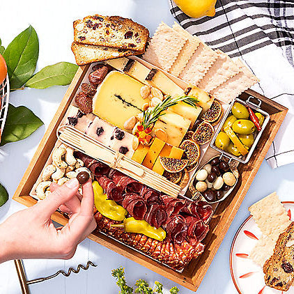 - Charcuterie Traditions: Gourmet Cheese Board - Gift basket at TFC&H Co.
