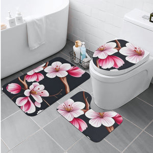 Default Title Cherry Blossom Spring Bath Room Toilet Set - 3pc bathroom set at TFC&H Co.