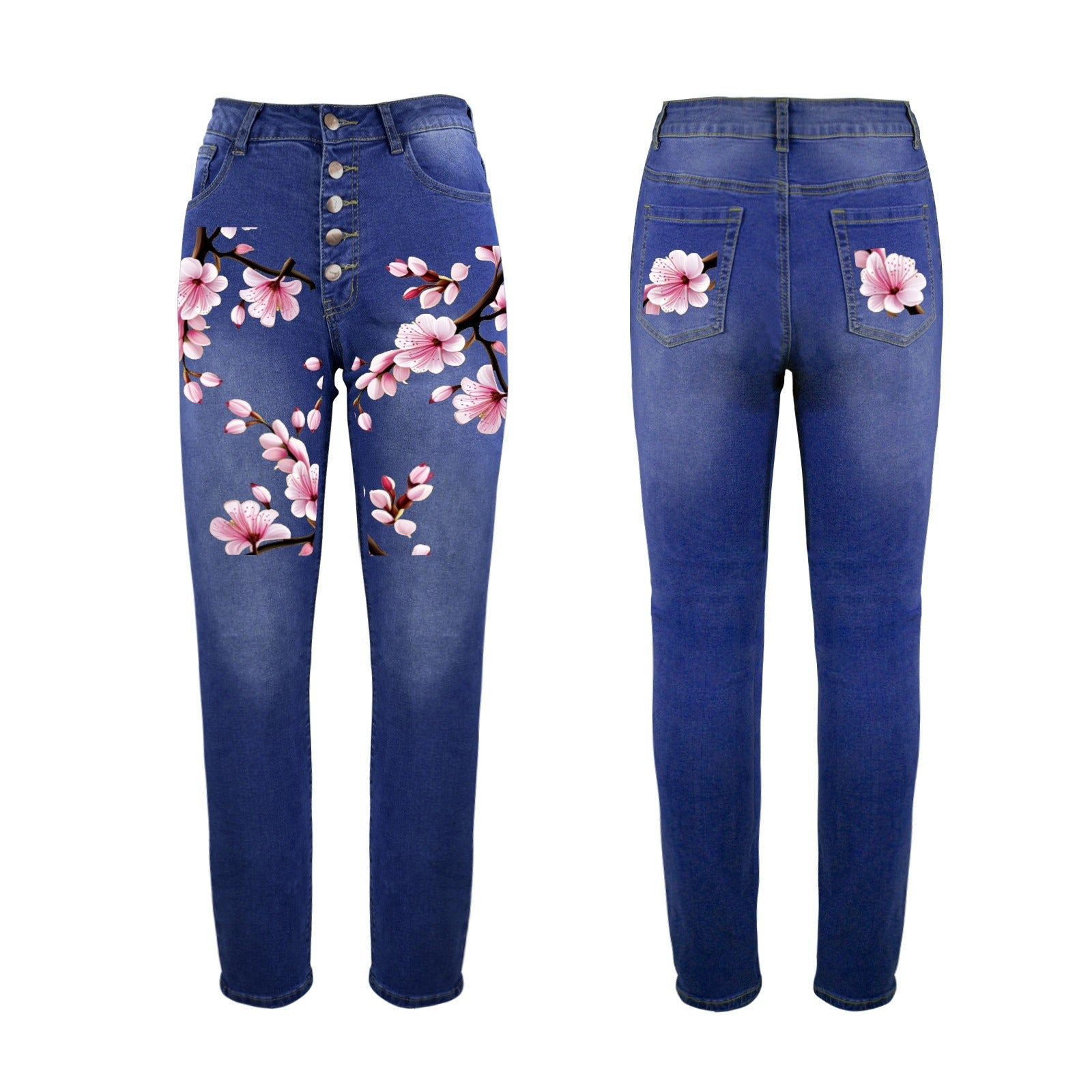 Cherry Blossom Women's Jeans - women's jeans at TFC&H Co.