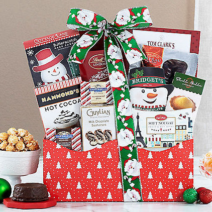 - Christmas Greetings: Holiday Gift Basket - Gift basket at TFC&H Co.