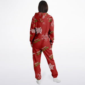 - Christmas Reindeer Premium Adult Christmas Jumpsuit - Fashion Jumpsuit - AOP at TFC&H Co.