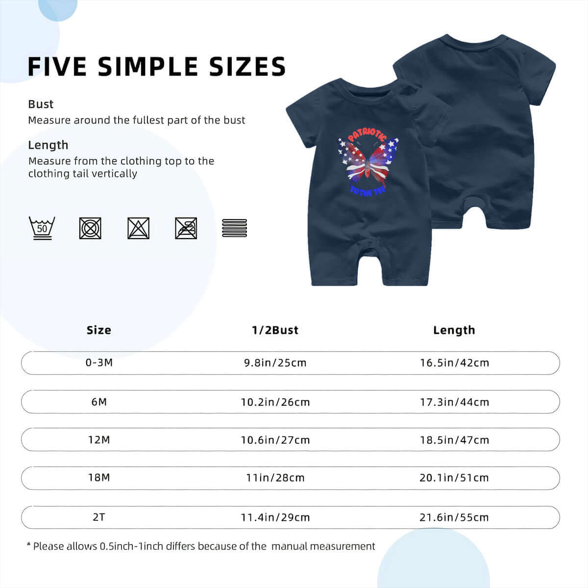 - 4th of July Baby Short Sleeve Rompers Cute Onesies - Baby bodysuits at TFC&H Co.