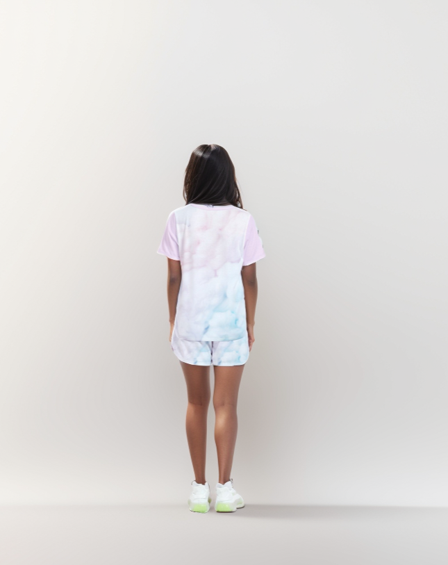 - Cotton Candy Stylie Girls' T-Shirt And Shorts Outfit Set - girls short set at TFC&H Co.