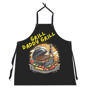 - Grill Daddy Grill Mapron in Black|Great Father's Day Gift - apron at TFC&H Co.