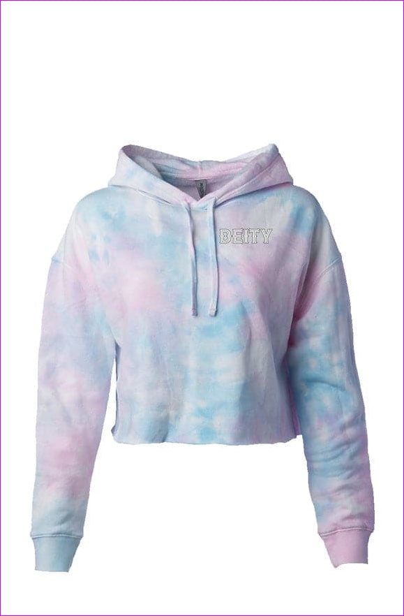 Deity Women's Cropped Hoodie by TFC&H Co. from the Women's Hoodie & Sweatshirt Collection.