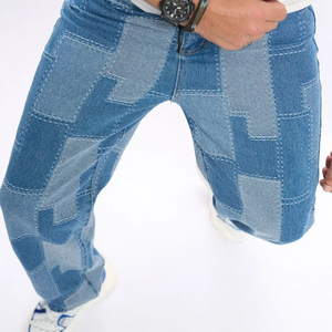 - Versatil Stretch Loose Type Ripped Men's Jeans - mens jeans at TFC&H Co.