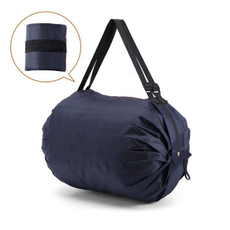 Navy Blue - Foldable Storage Portable Large-capacity Extended Tote Bag - tote bag at TFC&H Co.