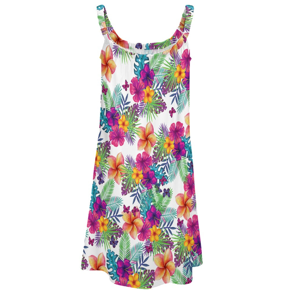 - Tropical Floral Beach Sling Skirt Dress for Women - womens dress at TFC&H Co.