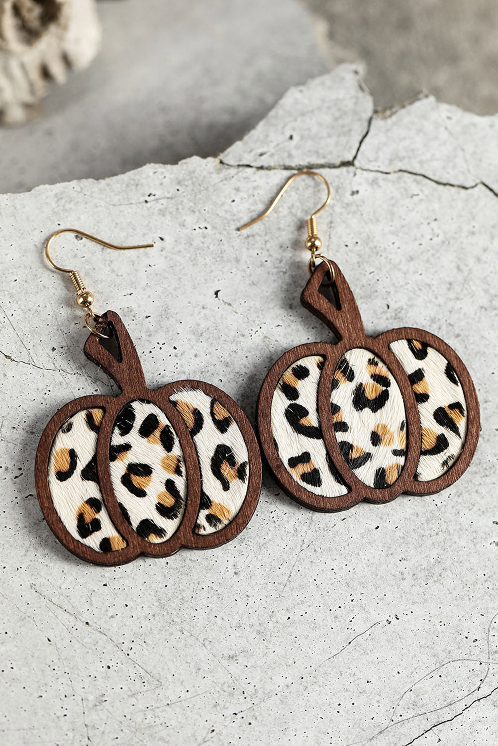 Multicolour Halloween Animal Print Pumpkin Witch Shape Drop Earrings - various styles - earrings at TFC&H Co.