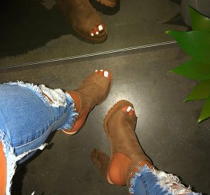 APRICOT Ladies High Heel Peek Toe Sandals - women's shoe at TFC&H Co.