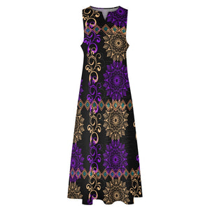 - Royal Hues Women's Long dress - womens dress at TFC&H Co.