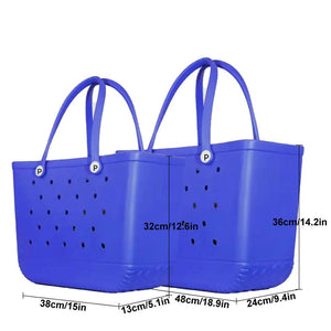- EVA Bogg Beach Bag Basket Handbag - handbag at TFC&H Co.