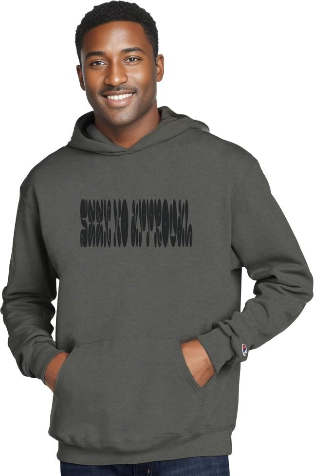 Charcoal Heather Seek No Approval Unisex Champion Hoodie - unisex hoodie at TFC&H Co.