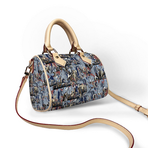 - Mirage Artificial Leather Handbags with Removable Strap - handbag at TFC&H Co.