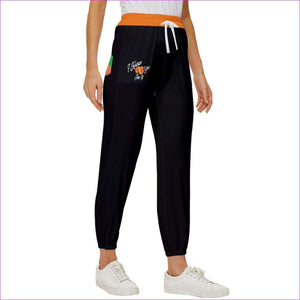 - "I Know You See It" Black Cropped Drawstring Pants - womens sweatpants at TFC&H Co.