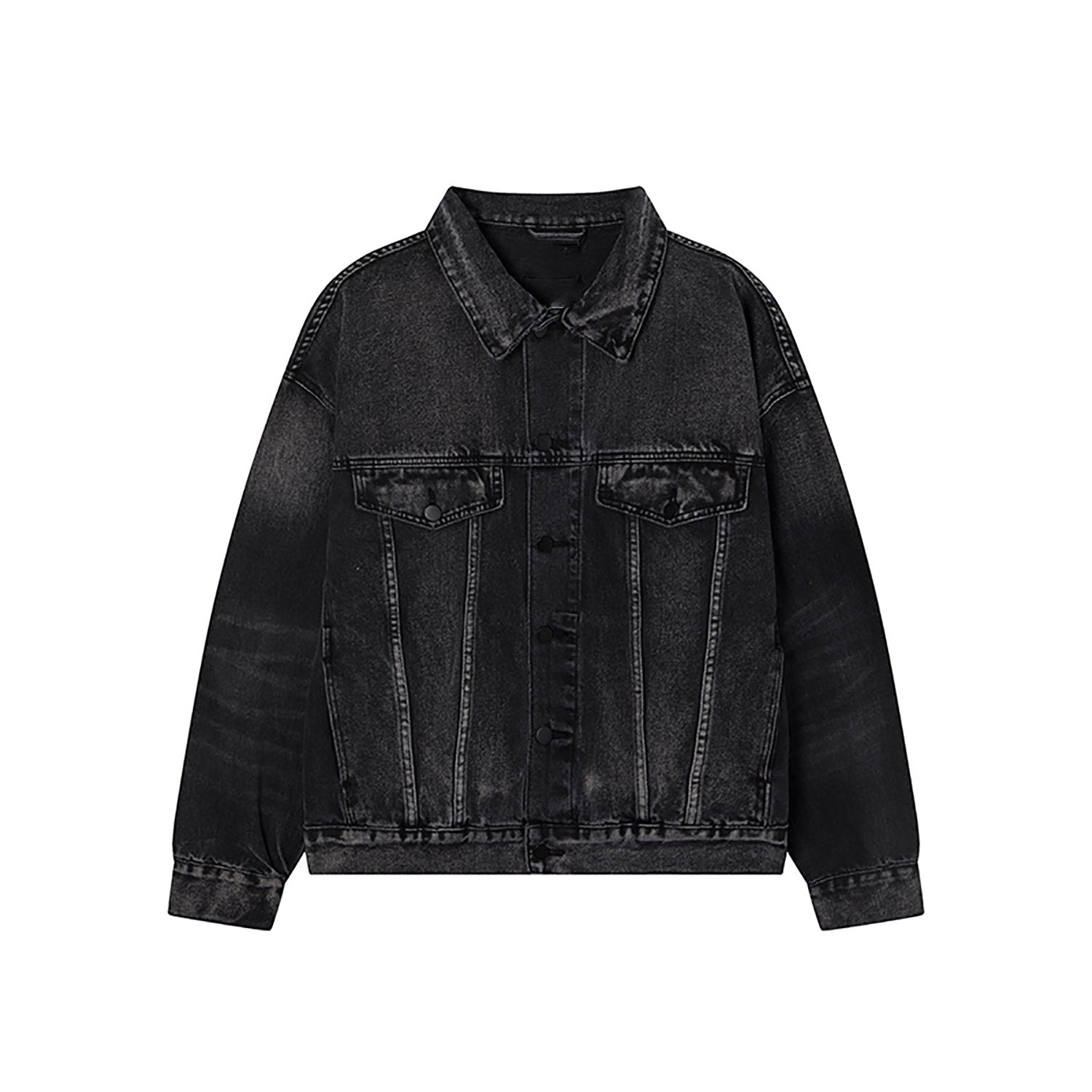 - ClassA1 Streetwear Unisex FOG Classic Denim Jacket - Denim Jackets at TFC&H Co.