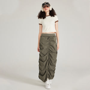 - So Sweet Streetwear Women's Pleated Maxi Skirt - womens maxi skirt at TFC&H Co.