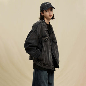 - ClassA1 Streetwear Unisex FOG Classic Denim Jacket - Denim Jackets at TFC&H Co.