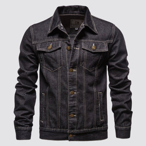 - Skull Flag Streetwear Classic Denim Jacket - mens denim jacket at TFC&H Co.