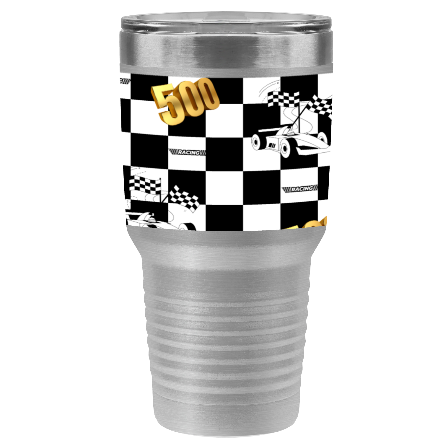 STAINLESS STEEL - Indy 500 Tumbler - 5 colors - Ships from The USA - tumbler at TFC&H Co.