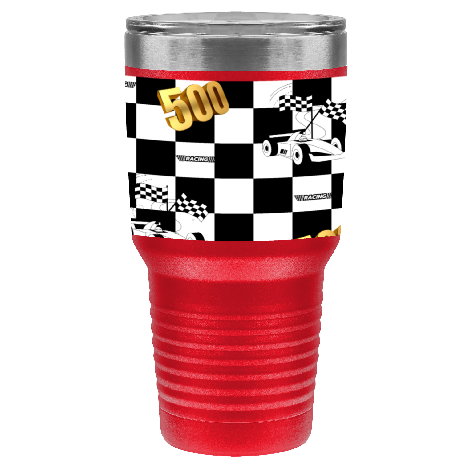 RED - Indy 500 Tumbler - 5 colors - Ships from The USA - tumbler at TFC&H Co.
