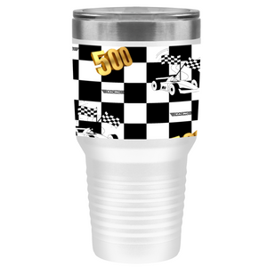 WHITE - Indy 500 Tumbler - 5 colors - Ships from The USA - tumbler at TFC&H Co.